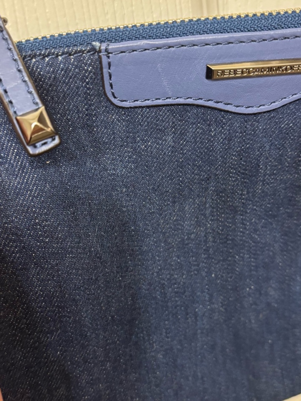 Rebecca Minkoff denim crossbody NWOT - Picture 5 of 7